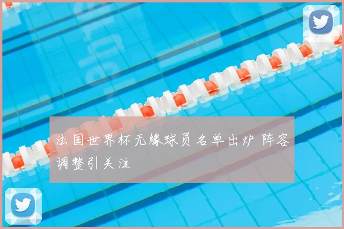 法国世界杯无缘球员名单出炉 阵容调整引关注
